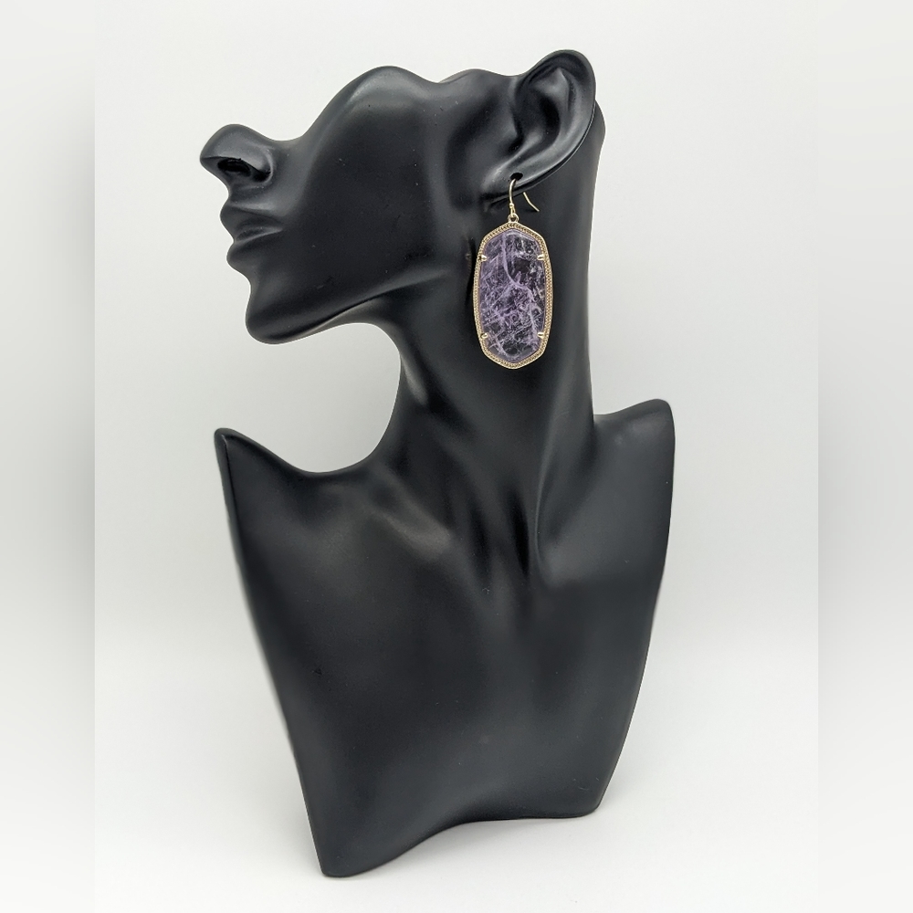 Kendra Scott Amethyst Danielle Earrings | Purple